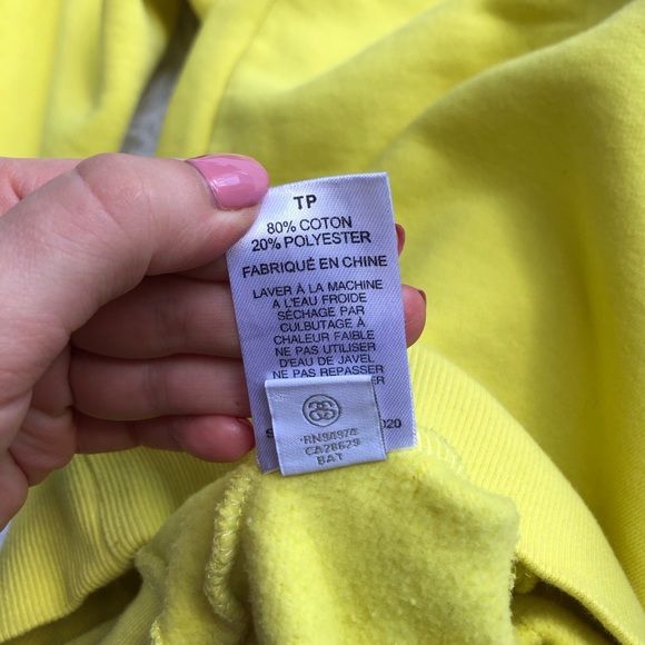 Stussy Yellow Crewneck Sweatshirt - Picture 9 of 11
